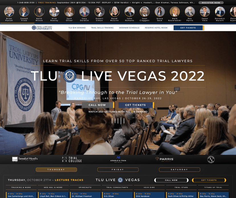 TLU Live Vegas 2022